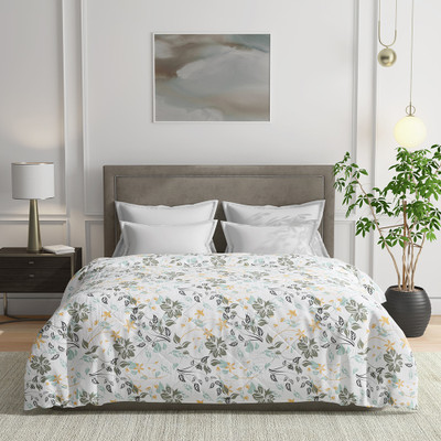 Wakefit Solid Double Comforter for  Mild Winter(Cotton, Leafy Bliss)