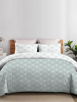 SLEEPING OWLS Abstract Single AC Blanket for  AC Room(Microfiber, Green)