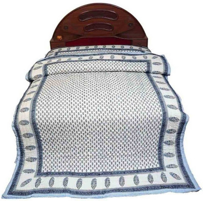 shree karni export Floral Double Mink Blanket for  Heavy Winter(Microfiber, Multicolor)