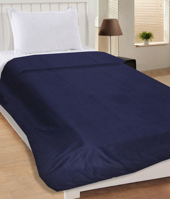 Hot Dealzz Solid Single AC Blanket for  Mild Winter(Polyester, Multicolor)
