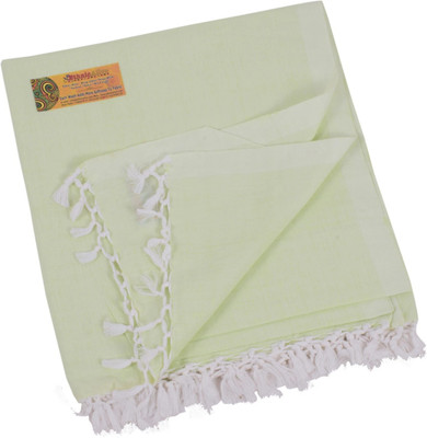 Aakriti Handloom Solid Double AC Blanket for  AC Room(Silk, White)