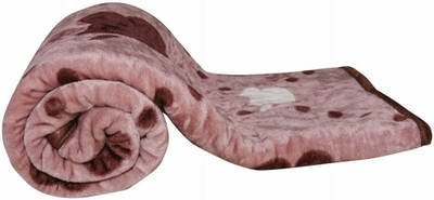 ACZO FEEL Abstract Double Mink Blanket for  Mild Winter(Microfiber, Multicolor)