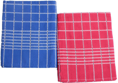 Tharunsha Elite Checkered Single AC Blanket for  Mild Winter(Cotton, SKY BLUE, Red)