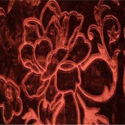 ACZO FEEL Self Design Double Mink Blanket for  Heavy Winter(Microfiber, Brown)