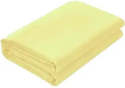 Cambik Solid Queen AC Blanket for  AC Room(Cotton, Yellow)