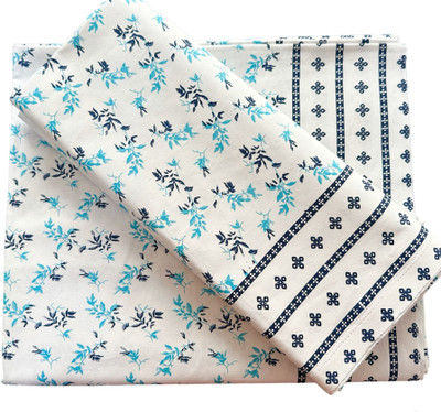 PWI Printed Single Top Sheet for  AC Room(Cotton, Firzoi)
