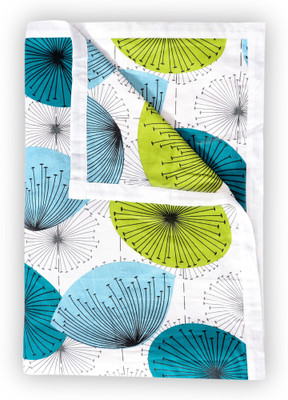 Divine Casa Printed Double Dohar for  AC Room(Cotton, Blue)