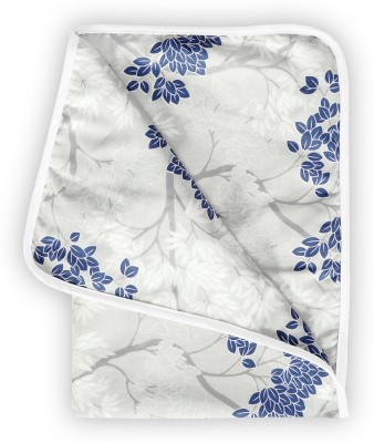 Divine Casa Floral Crib Crib Baby Blanket for  AC Room(Cotton, Grey)