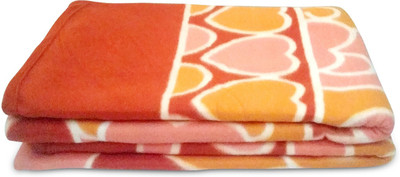 SIMAM Abstract Single Fleece Blanket for  AC Room(Microfiber, Printed)