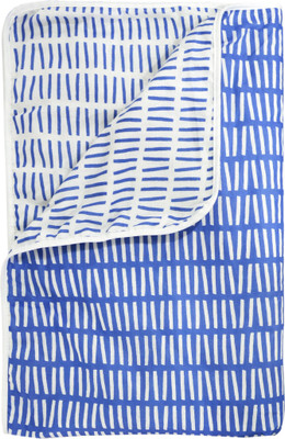 Divine Casa Printed Single Dohar for  AC Room(Cotton, Cornflower Blue, White)