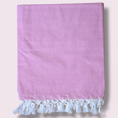 Vanishree World Solid Double AC Blanket for  AC Room(Microfiber, Pink)