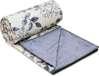 Flipkart SmartBuy Printed Single Dohar for  AC Room(Microfiber, Cream, Grey)