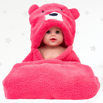 SIDLY PIDLY Solid Crib AC Blanket for  AC Room(Microfiber, CARROT)