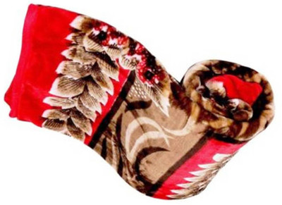 SIMAM Abstract Double Mink Blanket for  Mild Winter(Microfiber, Multicolor 931)