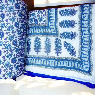 shree karni export Floral Single Quilt for  Heavy Winter(Polyester, Multicolor)