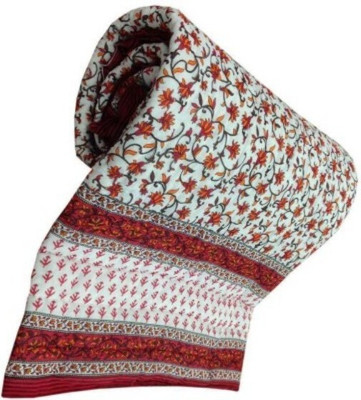 shree karni export Floral Double Quilt for  Heavy Winter(Cotton, Multicolor)