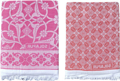 Solance Floral Single Top Sheet for  AC Room(Cotton, Multicolor)