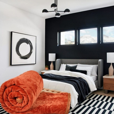 Yati Gallerie Floral King Mink Blanket for  Heavy Winter(Polyester, Gold)