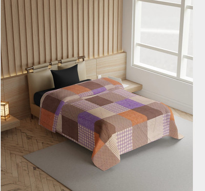 Flipkart Perfect Homes 3D Printed Single Comforter for  AC Room(Microfiber, Multicolor12)
