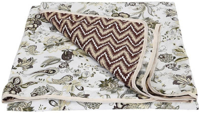 shree karni export Floral Double AC Blanket for  AC Room(Microfiber, Multicolor)