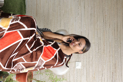 AROHA Printed Double AC Blanket for  AC Room(Microfiber, COFFEE)