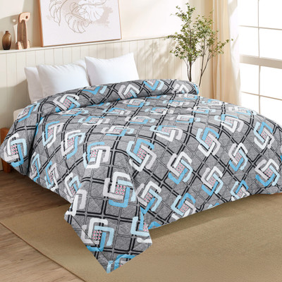 Floating Dreams Printed Double AC Blanket for  Heavy Winter(Microfiber, Multicolor)