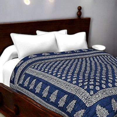 shree karni export Floral Single Quilt for  Heavy Winter(Polyester, Multicolor)
