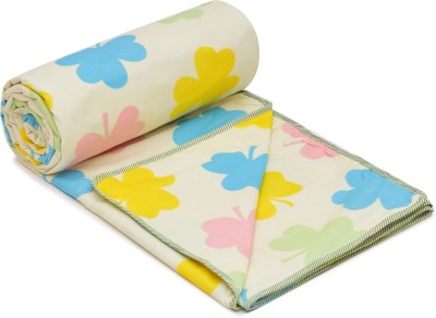 RRC Printed Double Dohar for  AC Room(Microfiber, Sky Blue,Pink,Green,yellow)