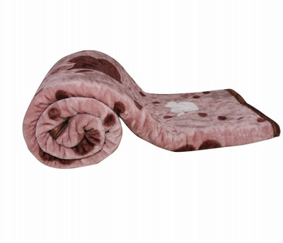 ACZO FEEL Abstract Double Mink Blanket for  Mild Winter(Microfiber, Multicolor)