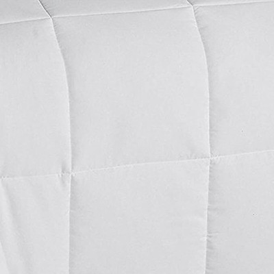Kaypee Solid Double Comforter for  Mild Winter(Polyester, White)