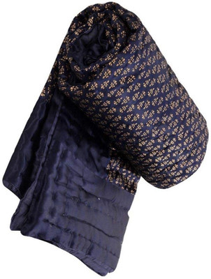 V.R.ENTERPRISES Damask Single Quilt for  Heavy Winter(Cotton, Multicolor)