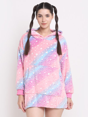 Cortina Women Sweater Multicolor Above Knee/Mid Thigh Length Dress