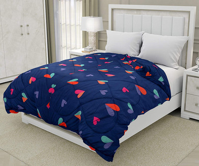 Flipkart SmartBuy 3D Printed Double Comforter for  AC Room(Microfiber, Red)