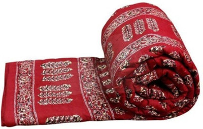 shree karni export Floral Double Quilt for  Heavy Winter(Microfiber, Multicolor)