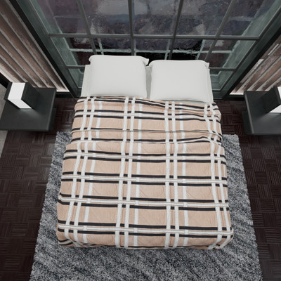 Flipkart Perfect Homes Geometric Queen Comforter For Rs. 199 @ 92 %