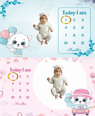 Hoolloomooloo Self Design Crib Crib Baby Blanket for  AC Room(Microfiber, Pink)