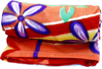 evohome Printed Single AC Blanket for  Mild Winter(Polyester, Multicolor)