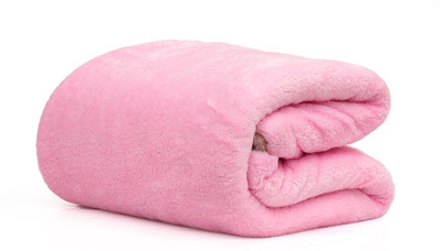 SIDLY PIDLY Solid Single AC Blanket for  AC Room(Fur, Pink)