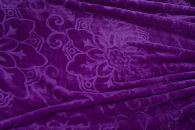 shree karni export Floral Double Mink Blanket for  Heavy Winter(Microfiber, Multicolor)