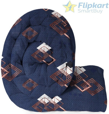 Flipkart SmartBuy Floral Double AC Blanket for  AC Room(Microfiber, Dark Blue)