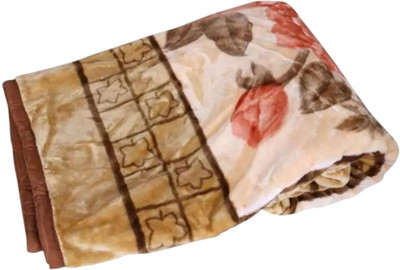 shree karni export Floral Single Comforter for  AC Room(Microfiber, Multicolor)