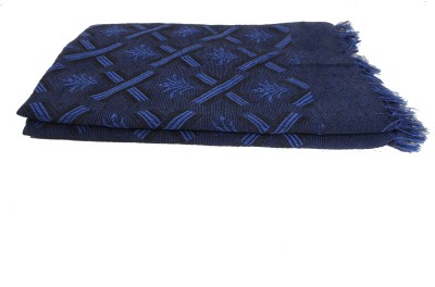 Saagar Tex Floral Double AC Blanket for  Heavy Winter(Poly Cotton, Blue)