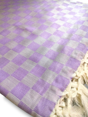 Kumar Gems 3D Printed Double AC Blanket for  AC Room(Silk, Purple)