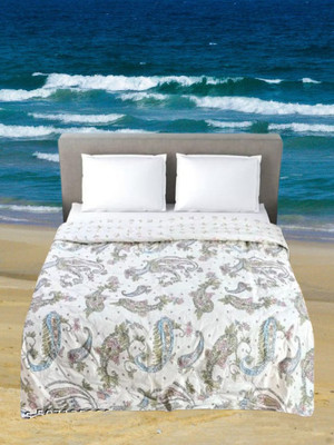 KIXTA Self Design Double Comforter for  Heavy Winter(Microfiber, Multicolor)