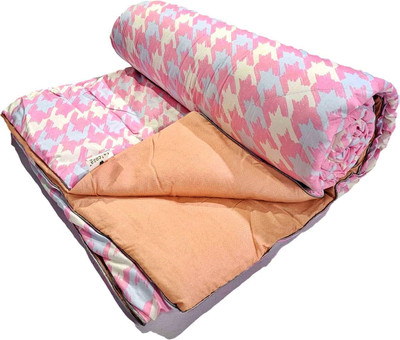 lacoza 3D Printed Double Comforter for  AC Room(Microfiber, Multi-14)