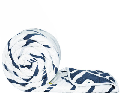Divine Casa Printed Double Comforter for  Mild Winter(Microfiber, Blueprint)