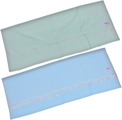 Aakriti Handloom Solid Single Throw for  AC Room(Silk, White)