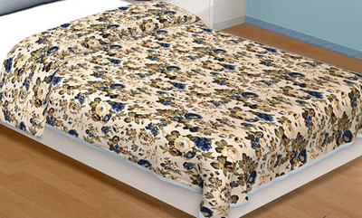 shree karni export Self Design Double Mink Blanket for  AC Room(Microfiber, Multicolor)