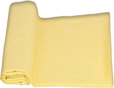 EthnicAlive Solid Single AC Blanket for  AC Room(Bamboo Cotton, Yellow)