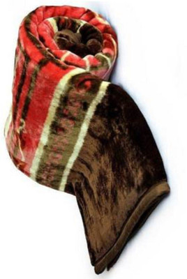 Changers Floral Single Mink Blanket for  Heavy Winter(Microfiber, Multicolor)